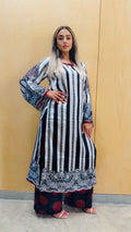 SHAMOOS SILK Black & white Majesty 🔥