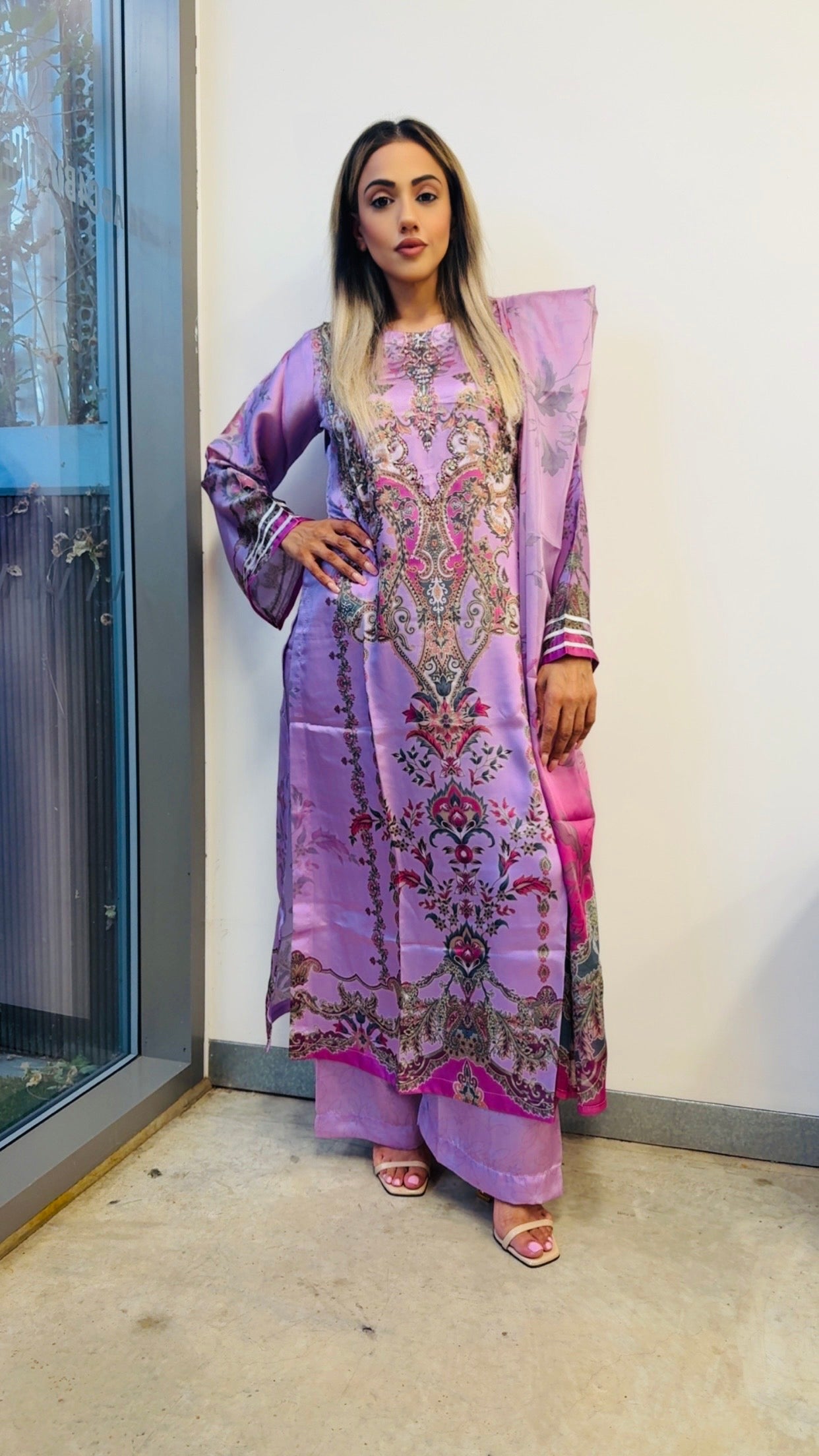Shamoos silk Royal Lilac 💜