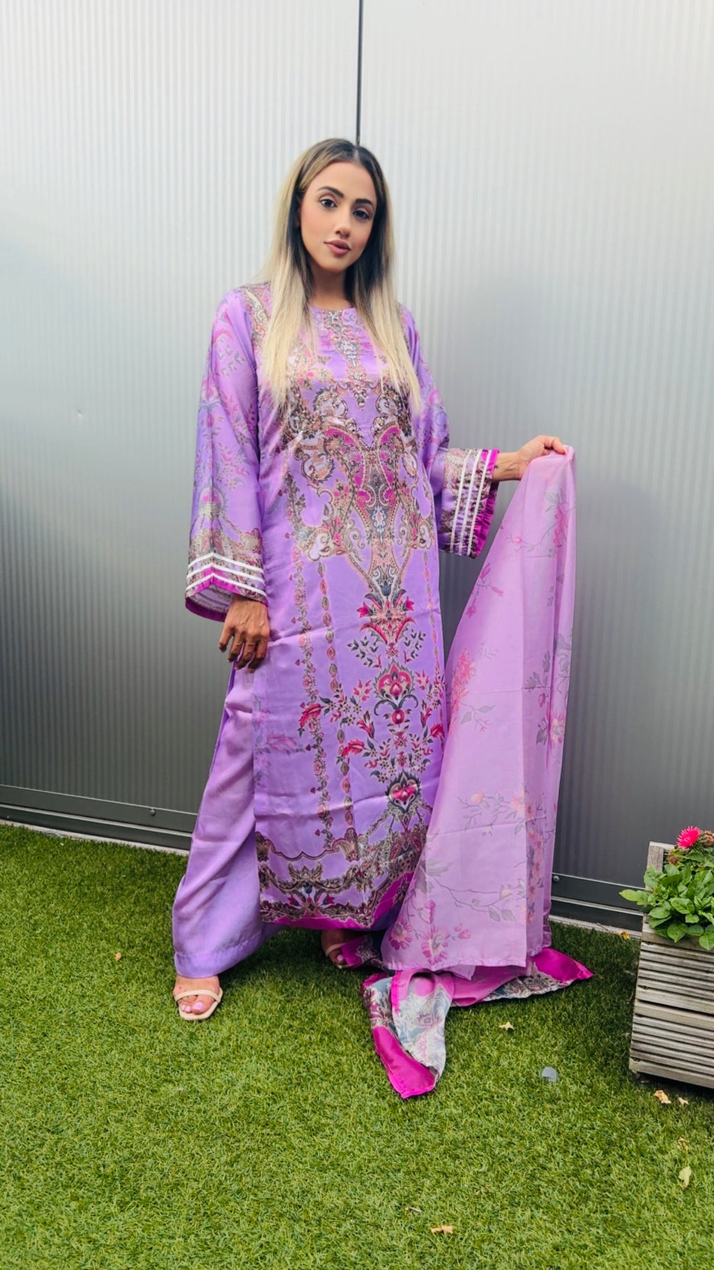 Shamoos silk Royal Lilac 💜