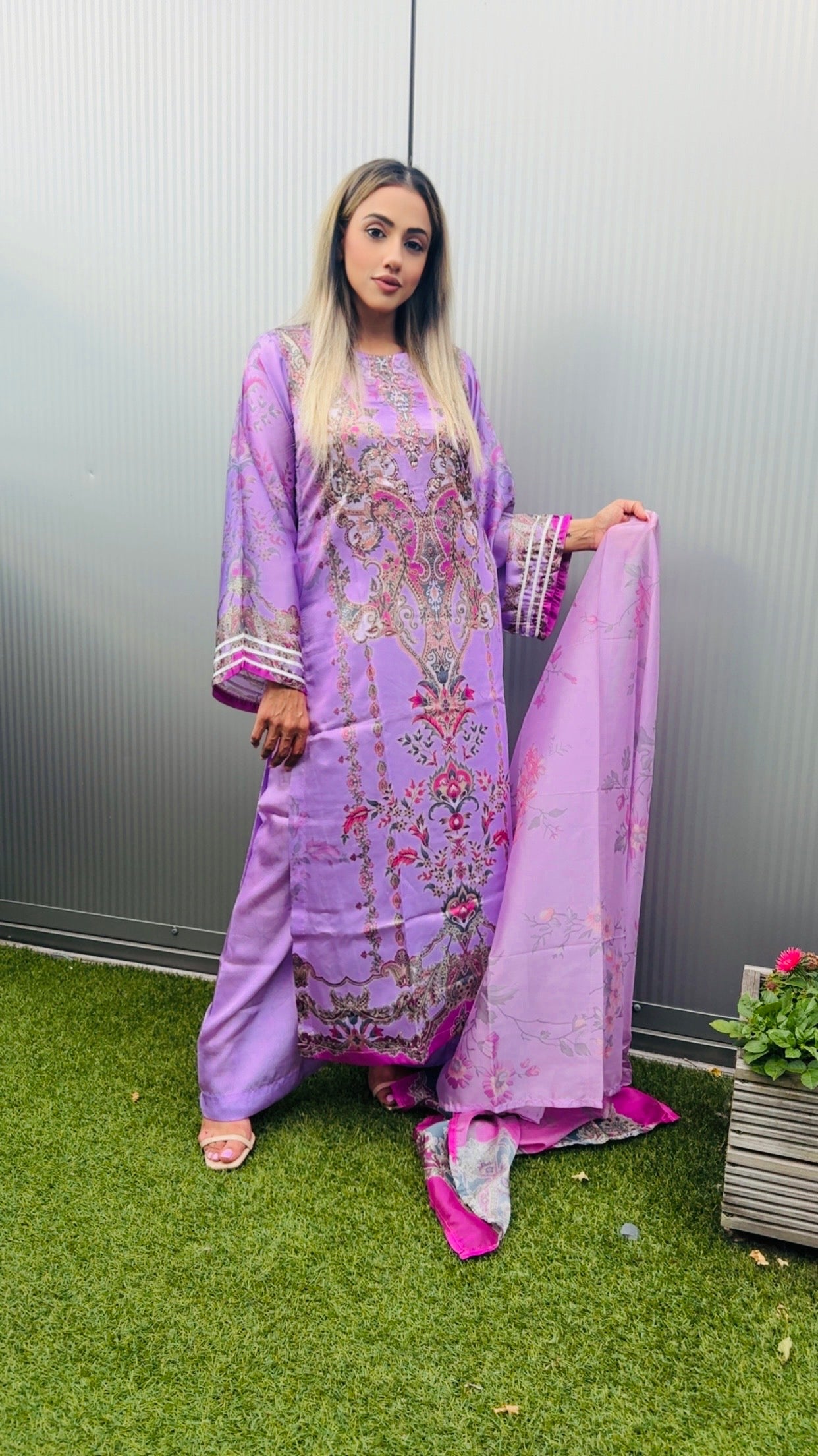 Shamoos silk Royal Lilac 💜