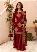 HASEEN EID COLLECTION RUBY RED